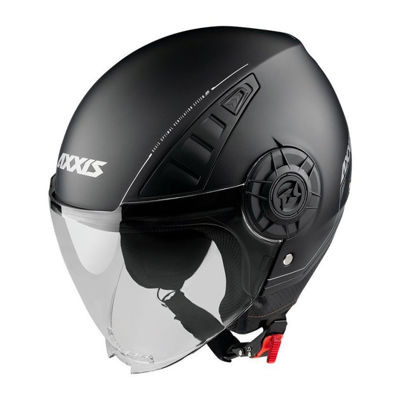Casca Axxis model Metro A1 negru lucios (open face) - tip viziera: MT-V-26B
