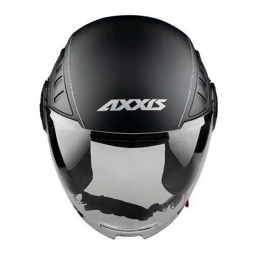 Casca Axxis model Metro A1 negru lucios (open face) - tip viziera: MT-V-26B 2