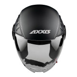 Casca Axxis model Metro A1 negru lucios (open face) - tip viziera: MT-V-26B