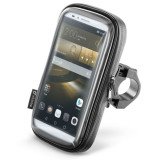 Suport telefon Interphone model Uni Case Holder 65 montaj pe ghidon - waterproof - diagonala maxima smartphone: 6.5 inch