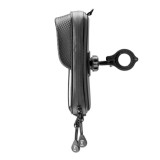 Suport telefon Interphone model Master - carcasa universala cu fermoar - montaj pe ghidon - waterproof - diagonala maxima smartp