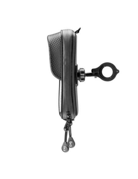 Suport telefon Interphone model Master - carcasa universala cu fermoar - montaj pe ghidon - waterproof - diagonala maxima smartp