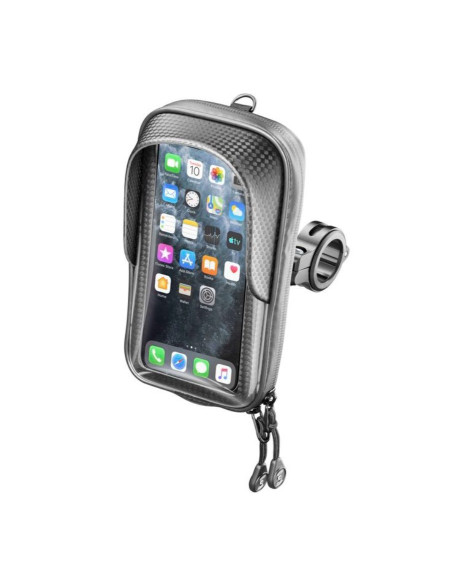 Suport telefon Interphone model Master Pro - carcasa universala cu fermoar - montaj pe ghidon - waterproof - diagonala maxima sm