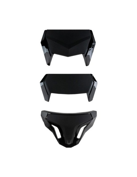 Kit ventilatii casca modulabila (flip-up) MT Atom SV - culoare: negru lucios
