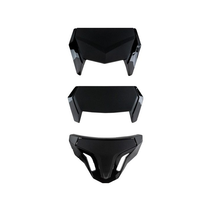 Kit ventilatii casca modulabila (flip-up) MT Atom SV - culoare: negru lucios