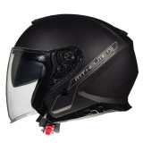 Casca open face MT Thunder III SV Jet A1 negru mat (ochelari soare integrati) – tip MT-V-19
