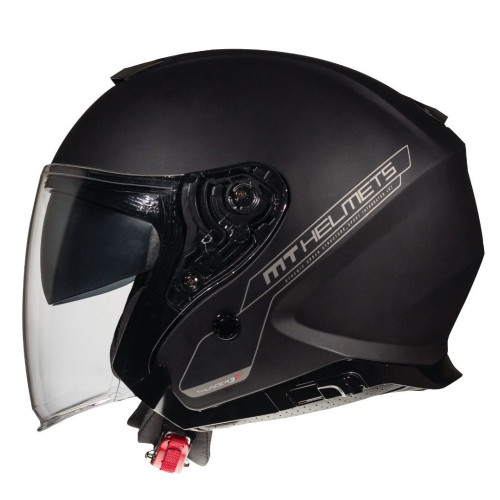 Casca open face MT Thunder III SV Jet A1 negru mat (ochelari soare integrati) – tip MT-V-19