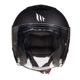 Casca open face MT Thunder III SV Jet A1 negru mat (ochelari soare integrati) – tip MT-V-19