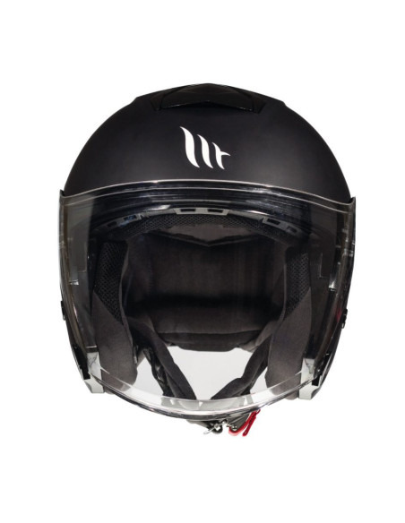 Casca open face MT Thunder III SV Jet A1 negru mat (ochelari soare integrati) – tip MT-V-19
