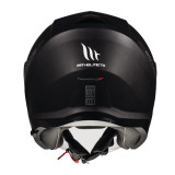 Casca open face MT Thunder III SV Jet A1 negru mat (ochelari soare integrati) – tip MT-V-19
