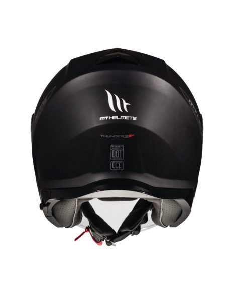 Casca open face MT Thunder III SV Jet A1 negru mat (ochelari soare integrati) – tip MT-V-19
