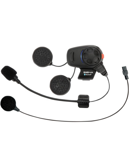Sistem comunicare moto complet Bluetooth INTERCOM SENA model SMH5-10 - kit 1 bucata (pentru 1 utilizator)