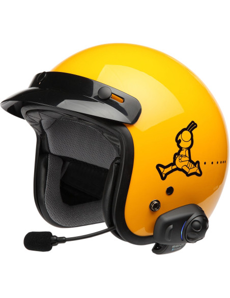 Sistem comunicare moto complet Bluetooth INTERCOM SENA model SMH5-10 - kit 1 bucata (pentru 1 utilizator)