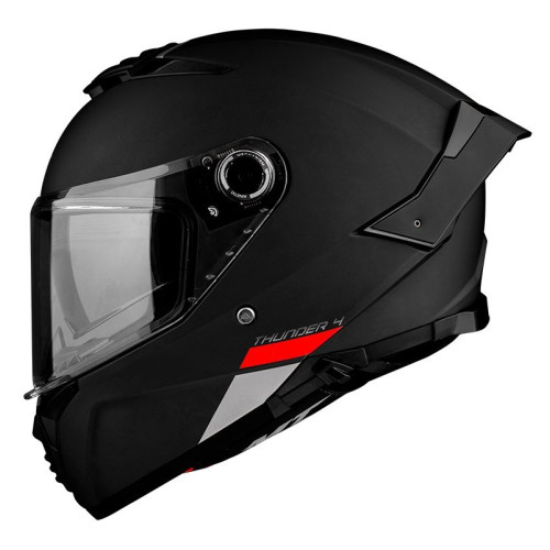 Casca integrala MT Thunder 4 SV A1 negru mat (ochelari soare integrati) - tip viziera MT-V-28B