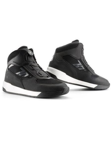 Ghete moto Urban Unisex Seventy model SD-BC10 culoare: negru/gri