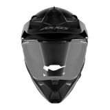 Casca adventure/touring/off road Axxis model Wolf DS A1 negru mat – tip viziera: MT-V-20