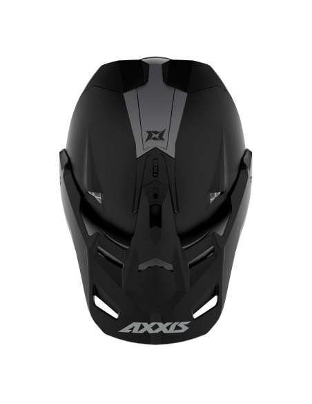 Casca adventure/touring/off road Axxis model Wolf DS A1 negru mat – tip viziera: MT-V-20