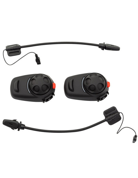 Sistem comunicare moto complet Bluetooth INTERCOM SENA model SMH5D-10 - kit 2 bucati (pentru 2 utilizatori)