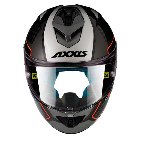 Casca integrala Axxis model Cobra Rage A2 gri lucios carbon - 100% carbon 2
