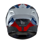 Casca integrala MT KRE+ Carbon Projectile D7 albastru lucios - 100% carbon - FIM approved