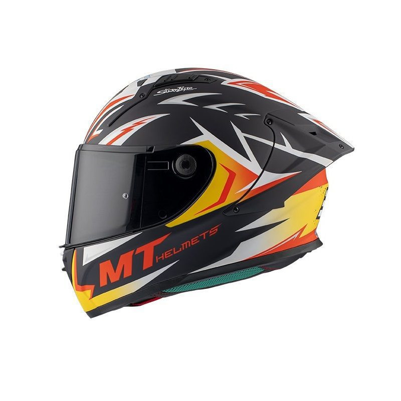 Casca integrala MT KRE+ Carbon Acosta A37 albastru inchis (negru) mat - 100% carbon - FIM approved