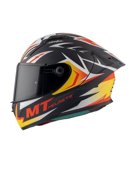 Casca integrala MT KRE+ Carbon Acosta A37 albastru inchis (negru) mat - 100% carbon - FIM approved