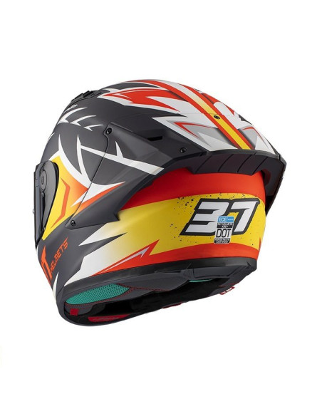 Casca integrala MT KRE+ Carbon Acosta A37 albastru inchis (negru) mat - 100% carbon - FIM approved