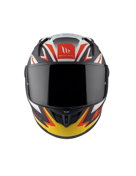 Casca integrala MT KRE+ Carbon Acosta A37 albastru inchis (negru) mat - 100% carbon - FIM approved