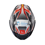 Casca integrala MT KRE+ Carbon Acosta A37 albastru inchis (negru) mat - 100% carbon - FIM approved