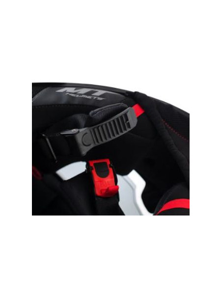 Casca integrala MT Thunder 4 SV A1 negru lucios (ochelari soare integrati) - tip viziera MT-V-28B