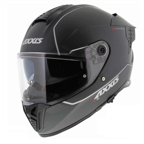 Casca integrala Axxis Hawk SV A2 titanium mat (ochelari soare integrati) - tip viziera: MT-V-31