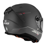 Casca integrala Axxis Hawk SV A2 titanium mat (ochelari soare integrati) - tip viziera: MT-V-31