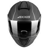 Casca integrala Axxis Hawk SV A2 titanium mat (ochelari soare integrati) - tip viziera: MT-V-31