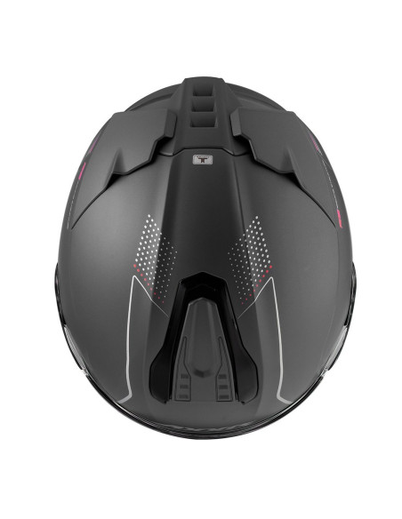 Casca integrala Axxis Hawk SV A2 titanium mat (ochelari soare integrati) - tip viziera: MT-V-31