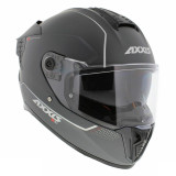 Casca integrala Axxis Hawk SV A2 titanium mat (ochelari soare integrati) - tip viziera: MT-V-31