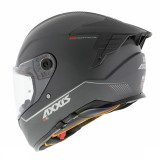 Casca integrala Axxis Hawk SV A2 titanium mat (ochelari soare integrati) - tip viziera: MT-V-31