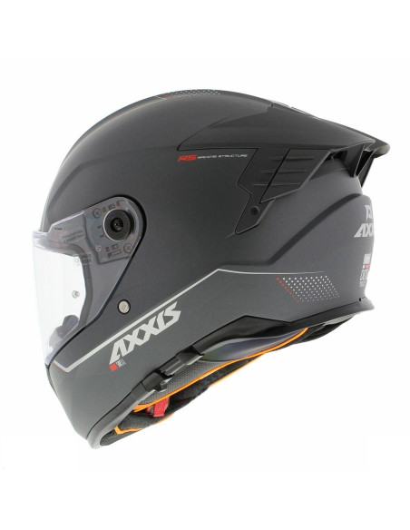 Casca integrala Axxis Hawk SV A2 titanium mat (ochelari soare integrati) - tip viziera: MT-V-31