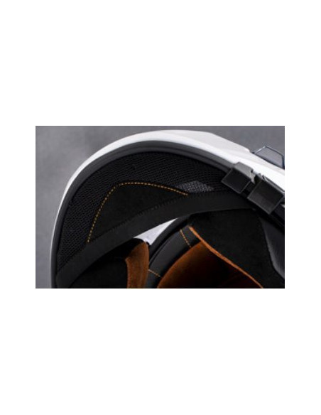 Casca integrala MT Jarama 68th C7 albastru mat - model Retro - Cafe Racer