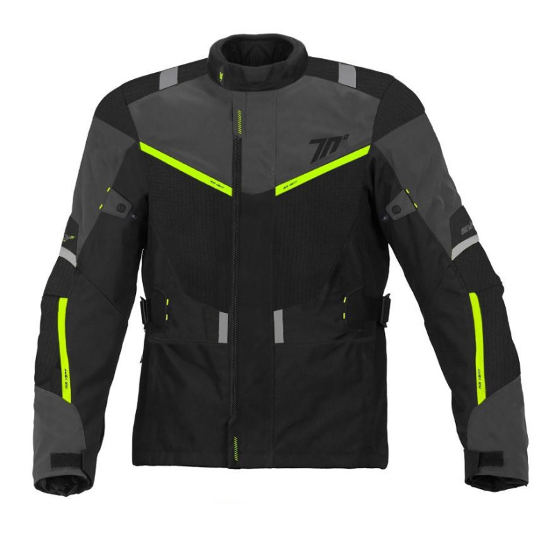 Geaca (jacheta) barbati Touring Seventy iarna model SD-JT83 culoare: negru/galben fluor