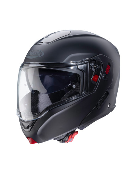 Casca modulabila (flip-up) Caberg model Horus X negru mat Pinlock ready - lentila Pinlock inclusa