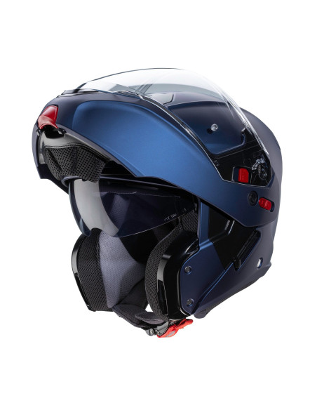 Casca modulabila (flip-up) Caberg model Horus X albastru mat Pinlock ready - lentila Pinlock inclusa