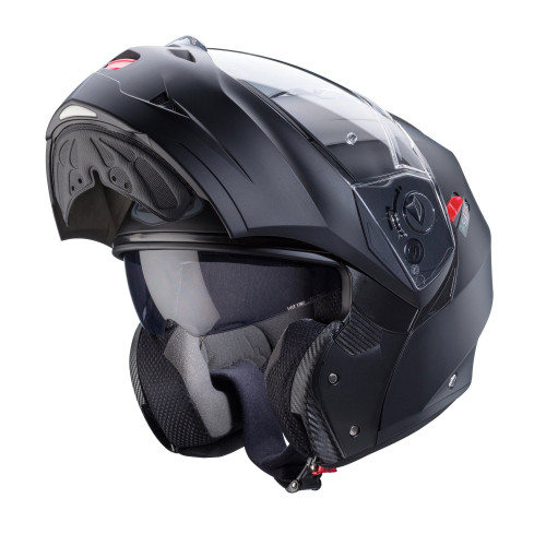 Casca modulabila (flip-up) Caberg model Duke X SV negru mat Pinlock ready - lentila Pinlock inclusa 2