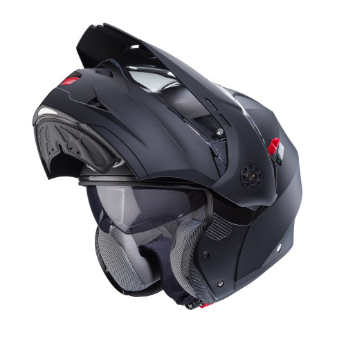 Casca modulabila (flip-up)/adventure Caberg model Tourmax X SV negru mat Pinlock ready - lentila Pinlock inclusa 2