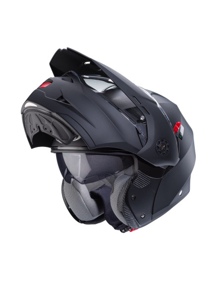 Casca modulabila (flip-up)/adventure Caberg model Tourmax X SV negru mat Pinlock ready - lentila Pinlock inclusa