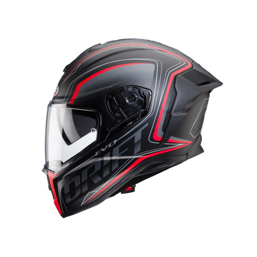 Casca integrala Caberg model Drift Evo SV Integra H9 negru antracit rosu fluor mat Pinlock ready - lentila Pinlock inclusa 2