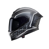 Casca integrala Caberg model Drift Evo SV Integra I0 negru/antracit/alb mat Pinlock ready - lentila Pinlock inclusa