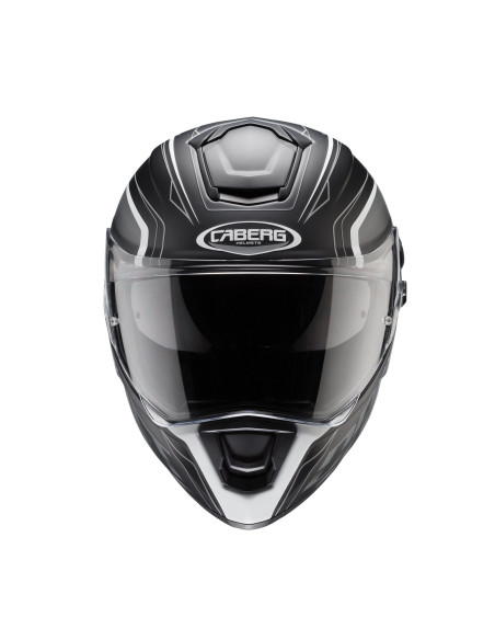 Casca integrala Caberg model Drift Evo SV Integra I0 negru/antracit/alb mat Pinlock ready - lentila Pinlock inclusa