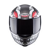 Casca integrala Caberg model Avalon X SV Punk K8 gri/alb/rosu mat Pinlock ready
