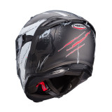 Casca integrala Caberg model Avalon X SV Punk K8 gri/alb/rosu mat Pinlock ready