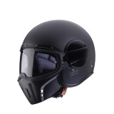 Casca Caberg model Ghost negru mat - fibra de sticla